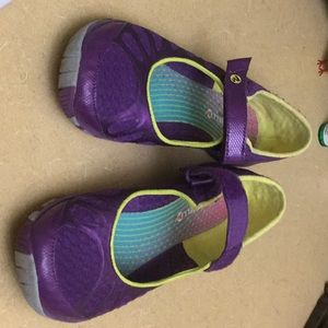 MERRELL SHOES, VELCRO, Purple Size 7.5, 38